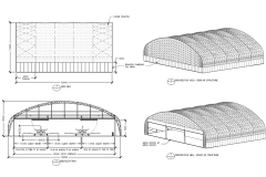 Supa-Span Curved Hangar